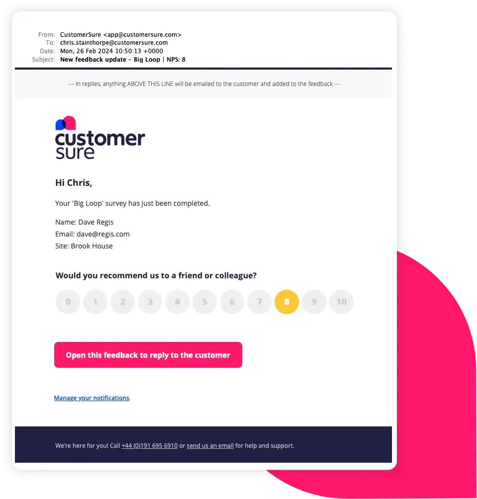 Turn insight into visible improvement